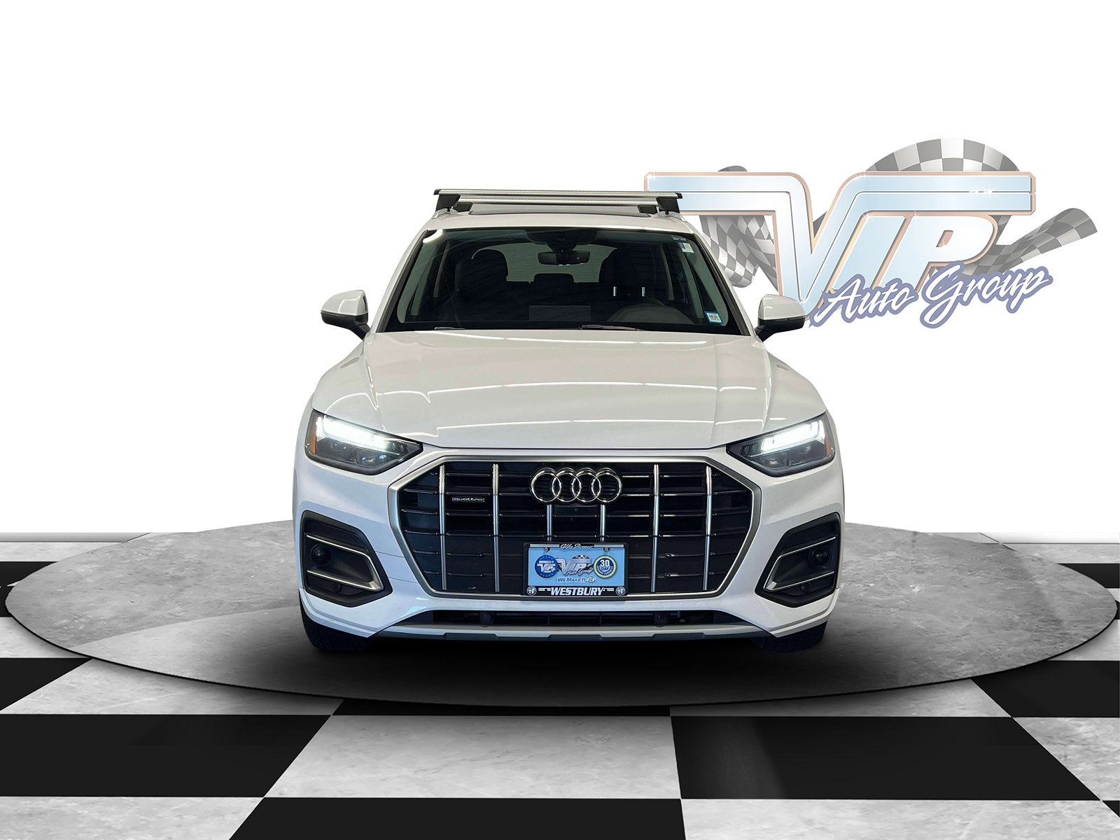 Used 2021 Audi Q5 Premium Plus with VIN WA1BAAFY7M2106264 for sale in Westbury, NY