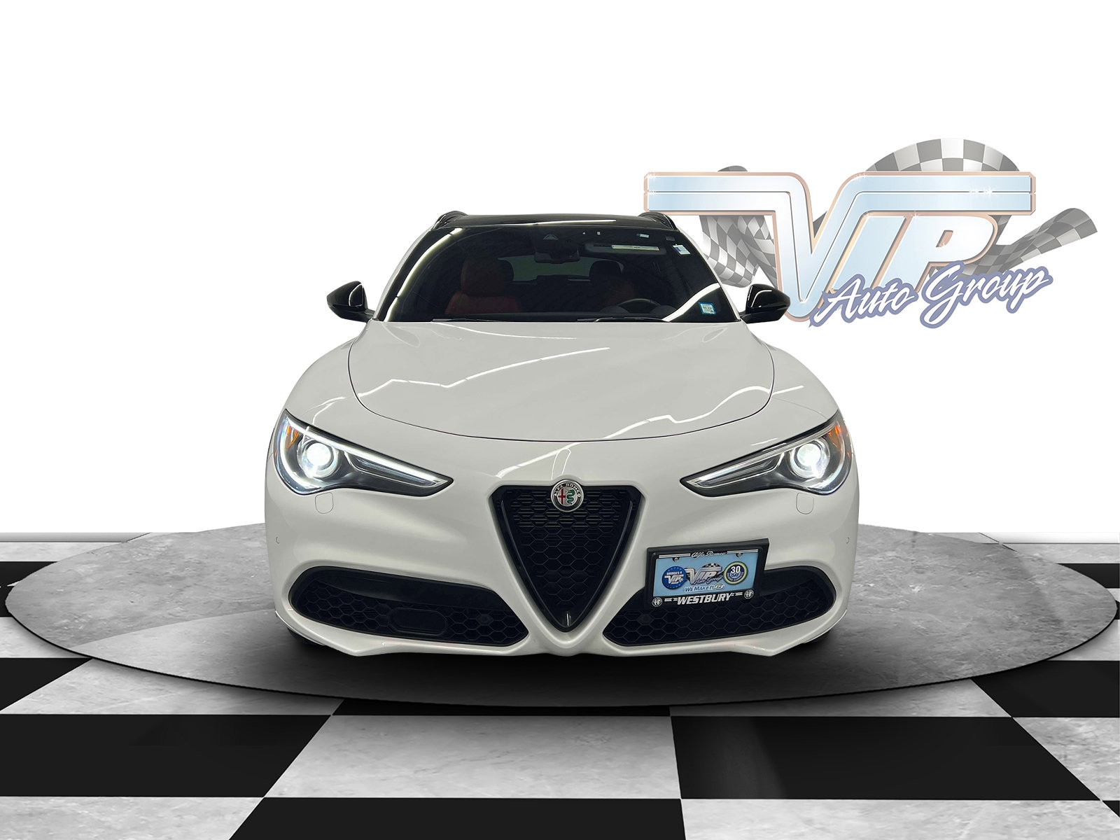Used 2022 Alfa Romeo Stelvio Ti Veloce with VIN ZASPAKBN1N7D45656 for sale in Westbury, NY