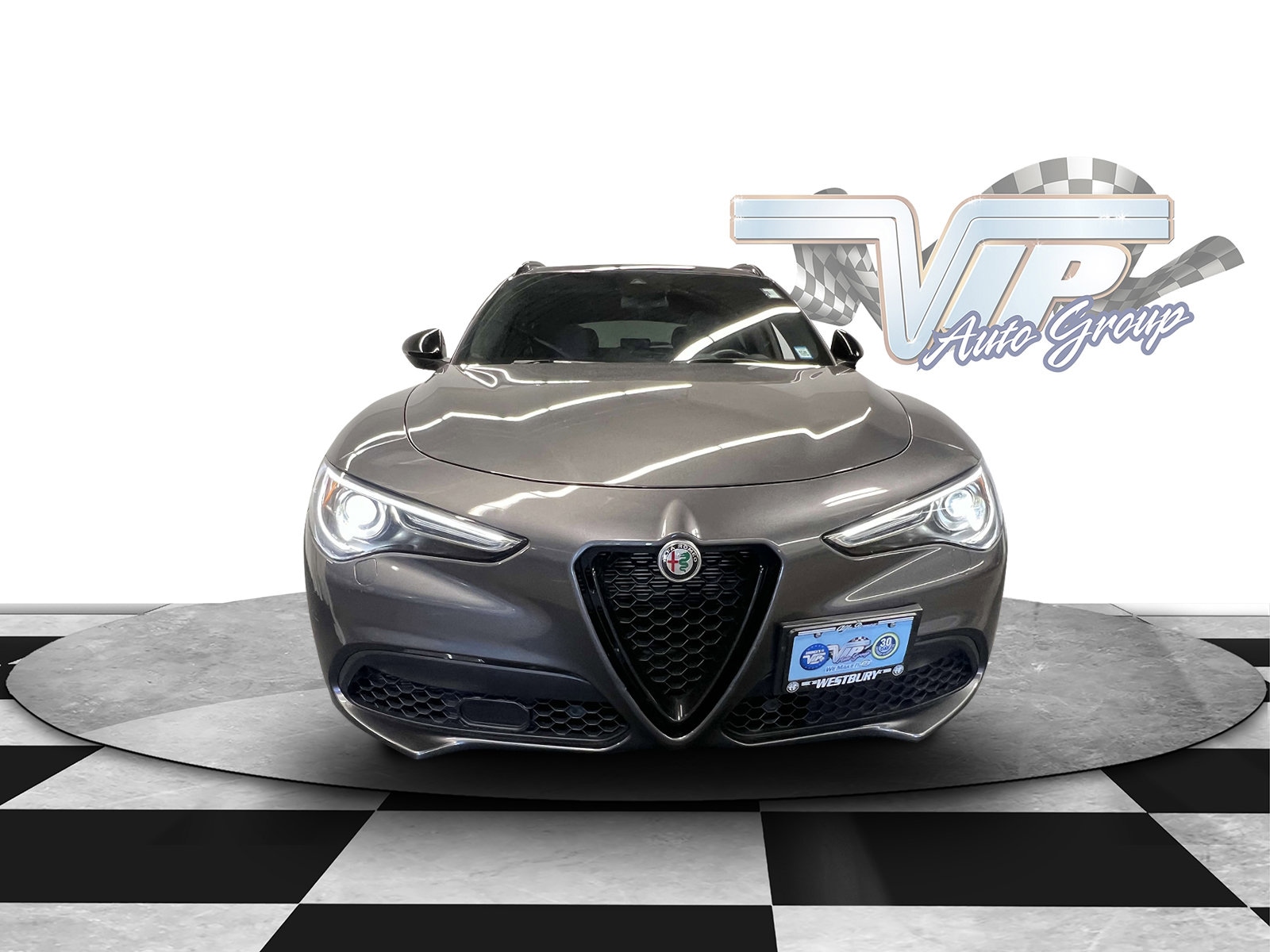 Used 2022 Alfa Romeo Stelvio Ti Veloce with VIN ZASPAKBN5N7D37785 for sale in Westbury, NY