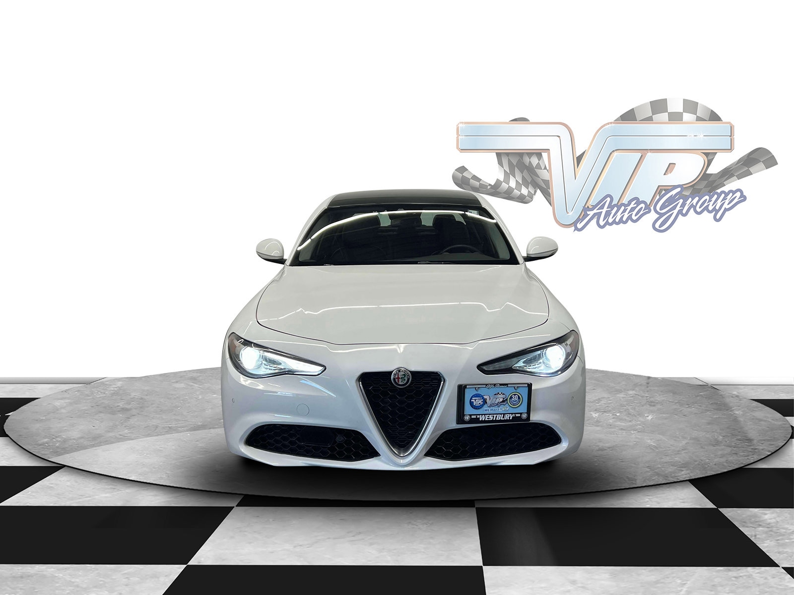 Used 2021 Alfa Romeo Giulia Ti with VIN ZARFANBN2M7645765 for sale in Westbury, NY