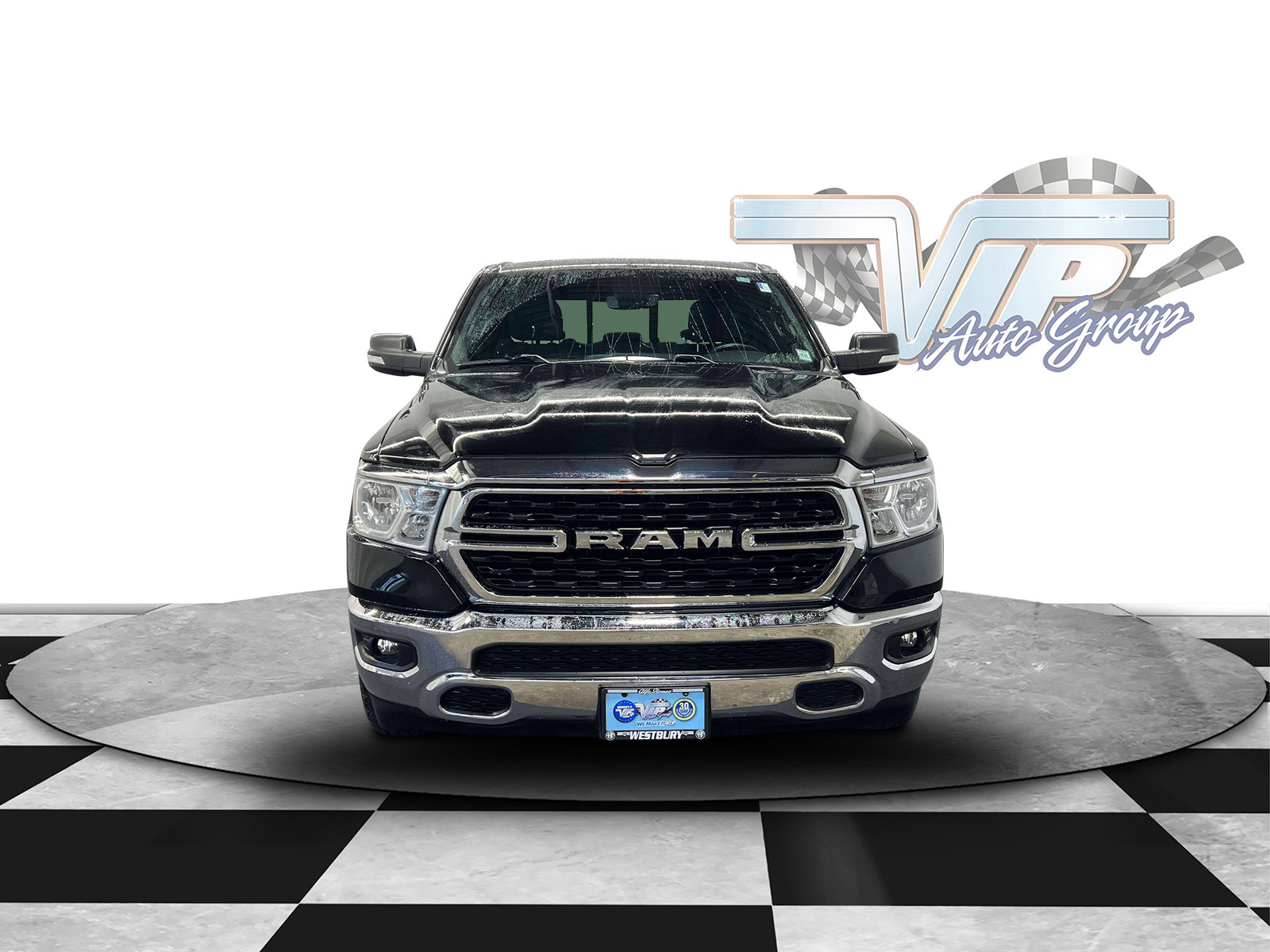 Used 2022 RAM Ram 1500 Pickup Big Horn/Lone Star with VIN 1C6SRFBT3NN163123 for sale in Westbury, NY