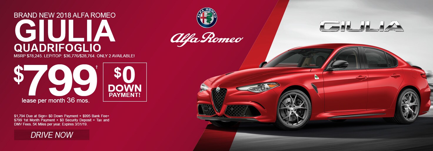 Alfa Romeo Giulia Quadrofoglio Inventory Long Island Ny