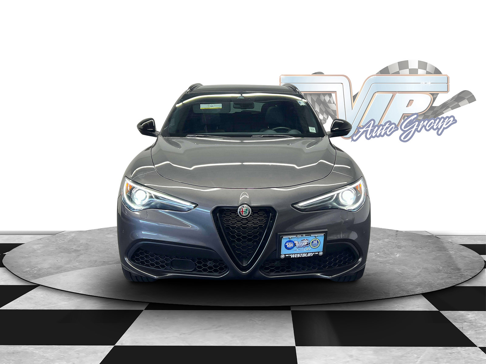 Used 2022 Alfa Romeo Stelvio Ti Veloce with VIN ZASPAKBN5N7D37107 for sale in Westbury, NY