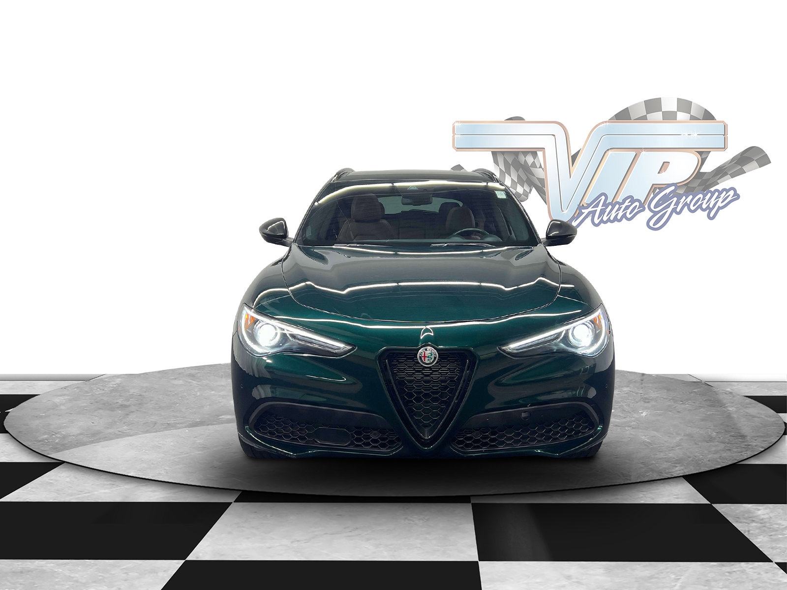 Used 2021 Alfa Romeo Stelvio Ti Sport with VIN ZASPAKBN5M7D10942 for sale in Westbury, NY