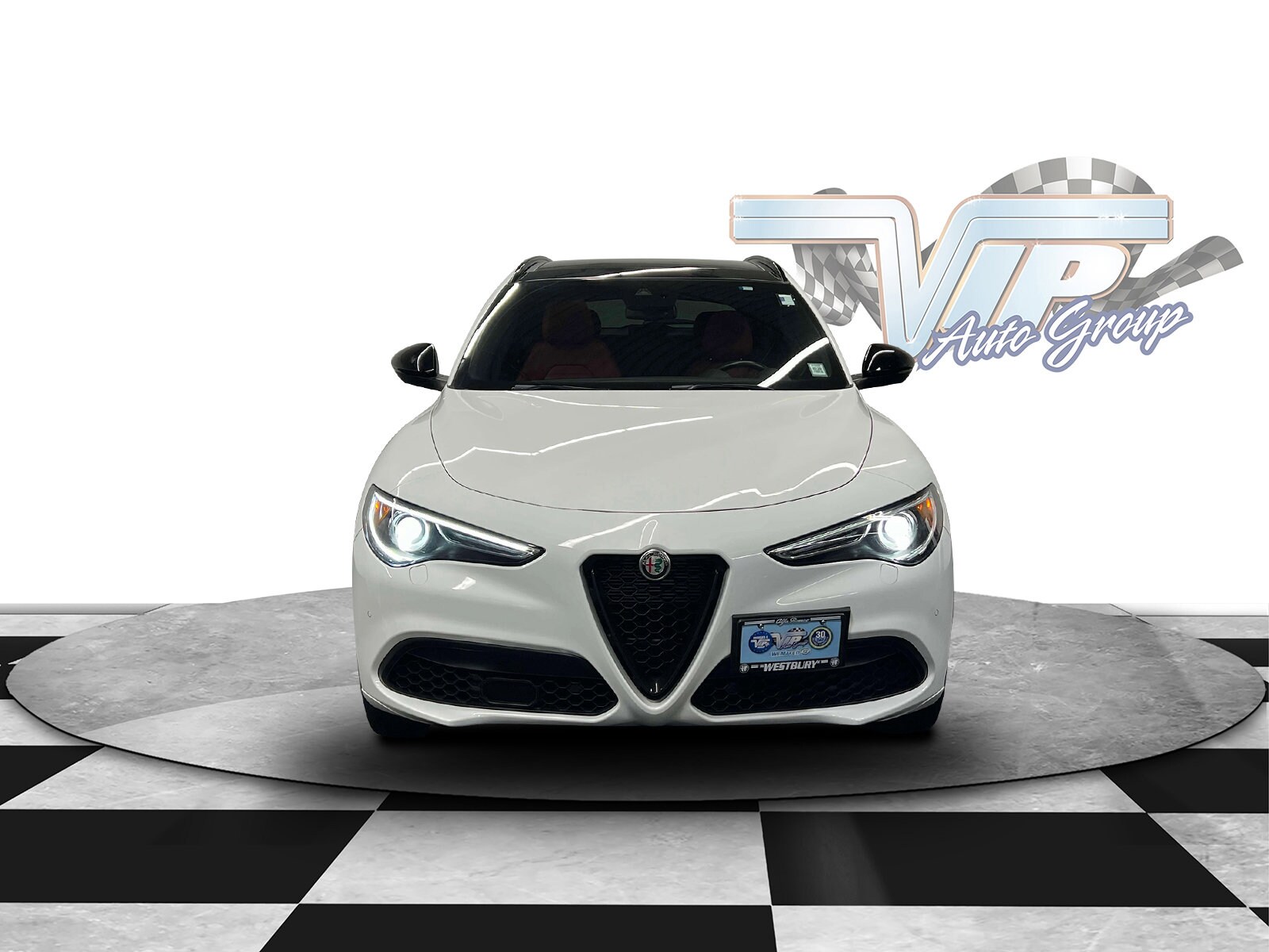 Used 2022 Alfa Romeo Stelvio Ti Veloce with VIN ZASPAKBN6N7D27766 for sale in Westbury, NY