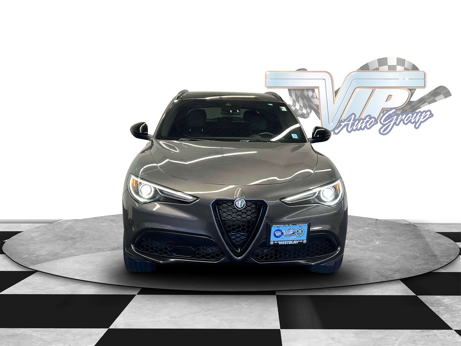 Used 2022 Alfa Romeo Stelvio Ti Veloce with VIN ZASPAKBN0N7D25267 for sale in Westbury, NY