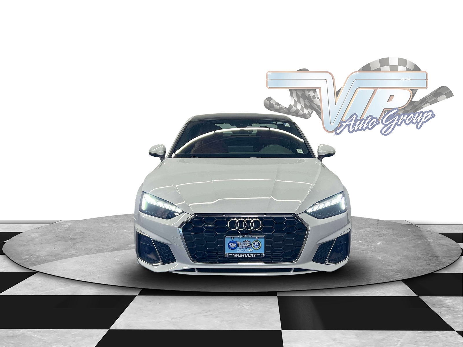 Used 2023 Audi A5 Coupe Premium Plus with VIN WAUTAAF55PA017672 for sale in Westbury, NY