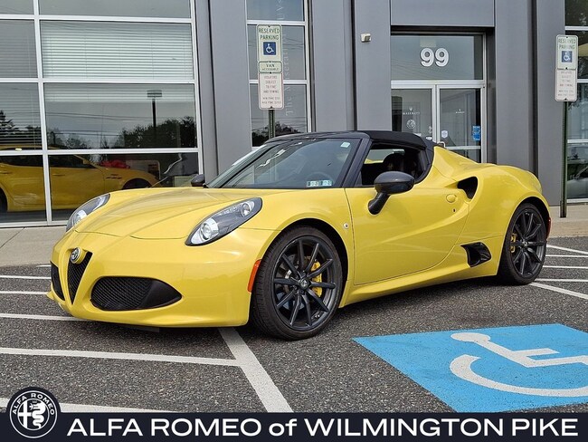 2015 Alfa Romeo 4C Spider Convertible