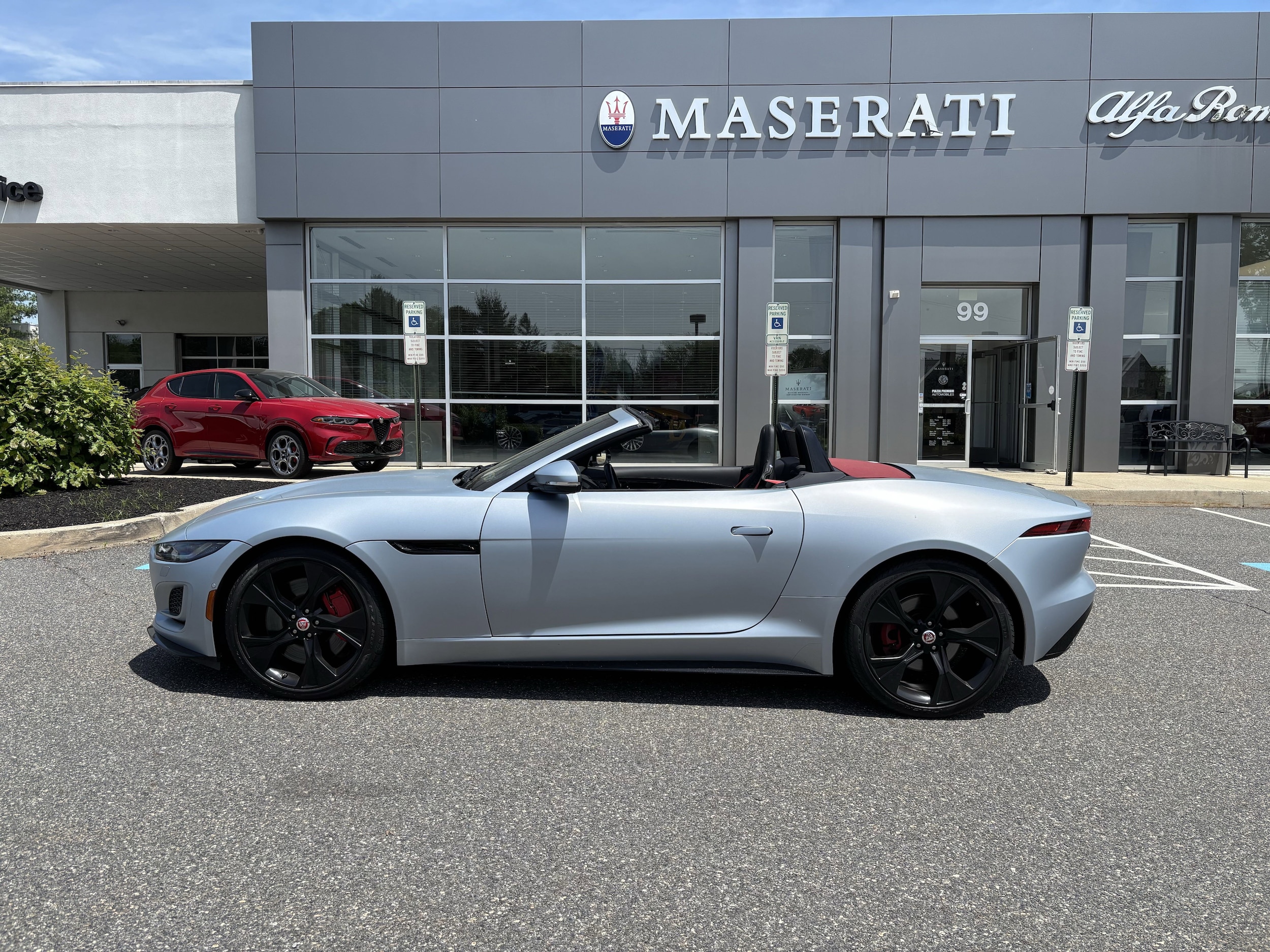 Used 2021 Jaguar F-TYPE R-Dynamic with VIN SAJD85FV2MCK71352 for sale in Chadds Ford, PA