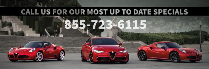 New Vehicle Specials Alfa Romeo Walnut Creek