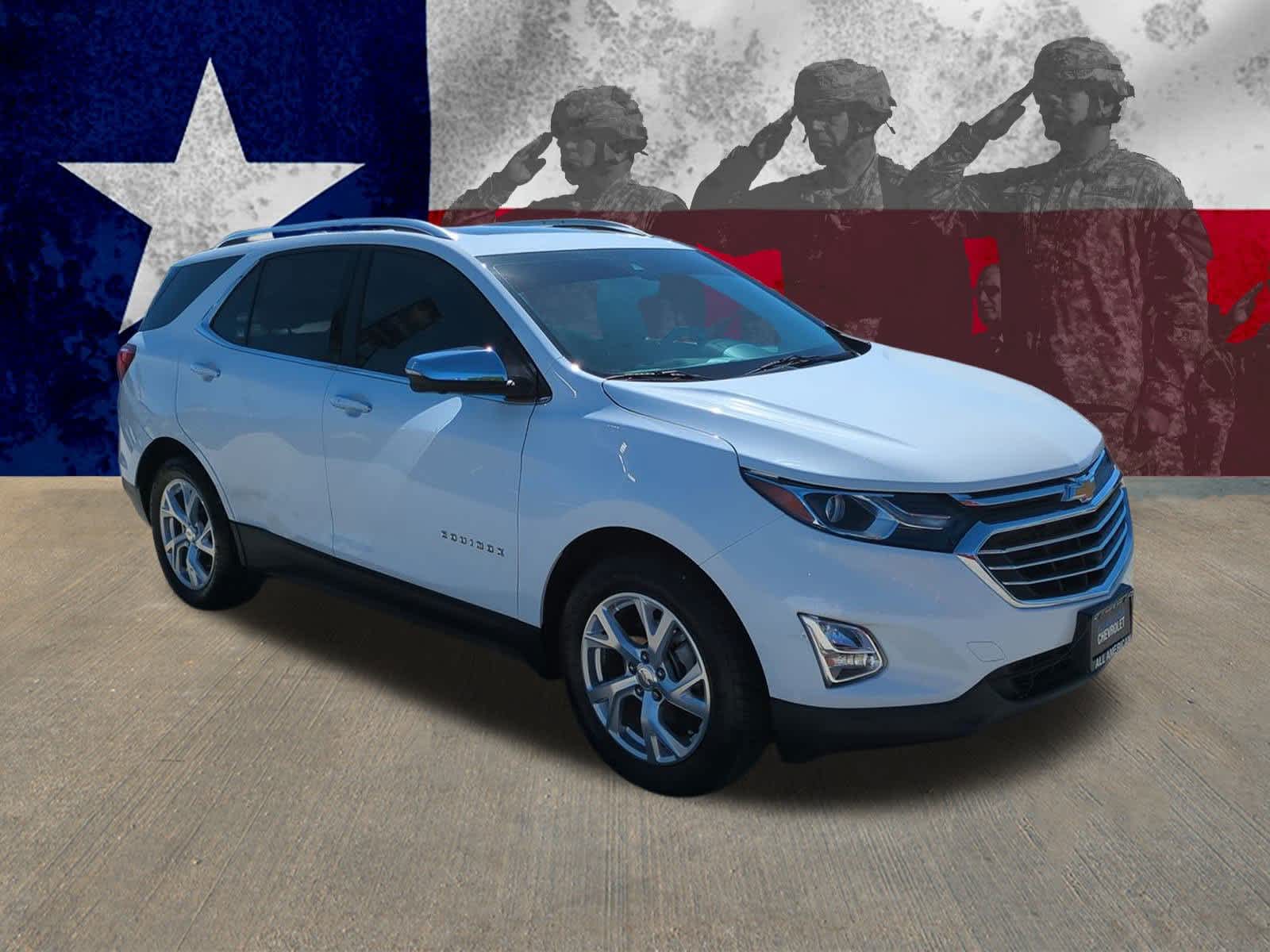 Used 2019 Chevrolet Equinox Premier with VIN 3GNAXREUXKS555721 for sale in Killeen, TX