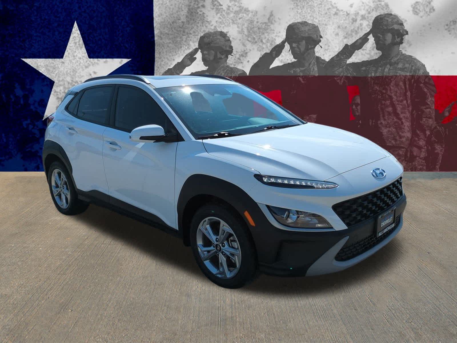 Used 2022 Hyundai Kona SEL with VIN KM8K3CAB1NU852287 for sale in Killeen, TX