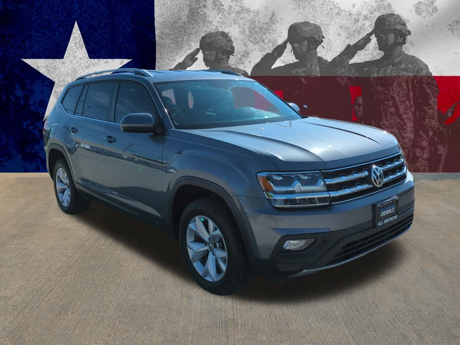 Used 2019 Volkswagen Atlas SE with VIN 1V2DR2CA5KC601170 for sale in Killeen, TX