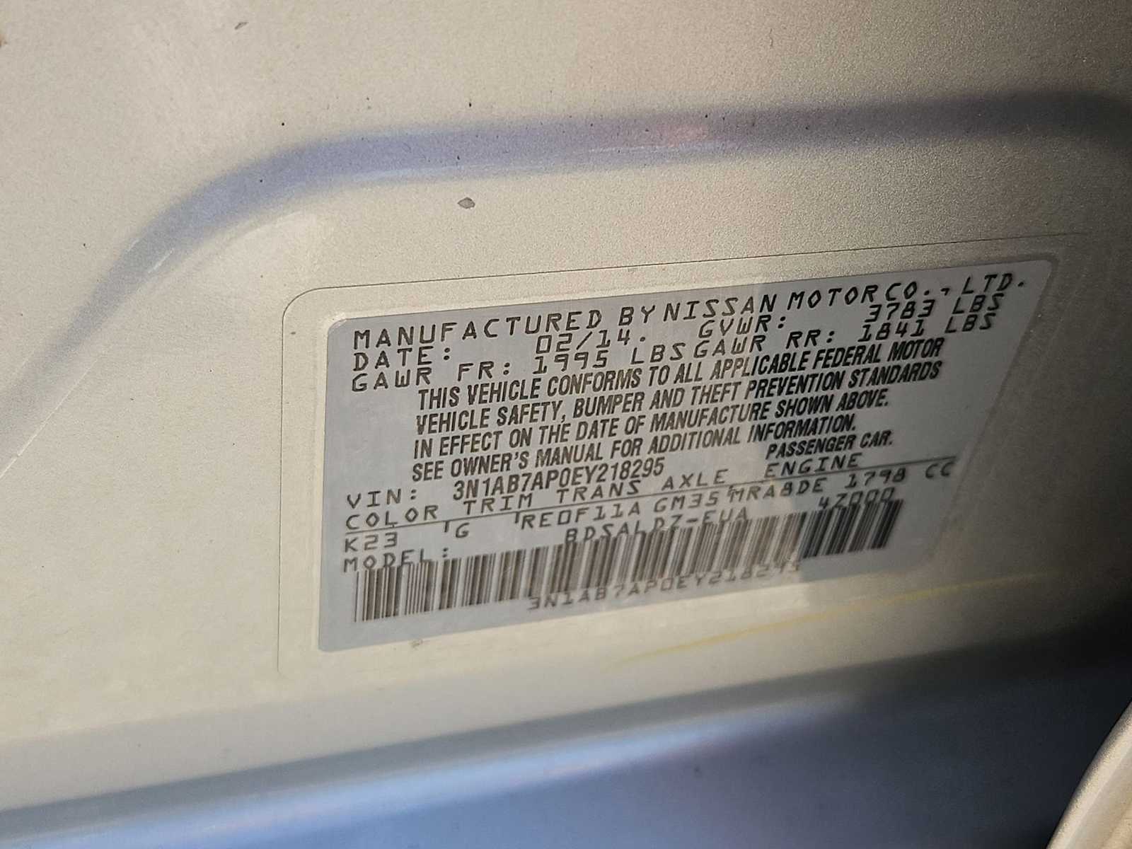 Thumbnail: 2014 Nissan Sentra - 30
