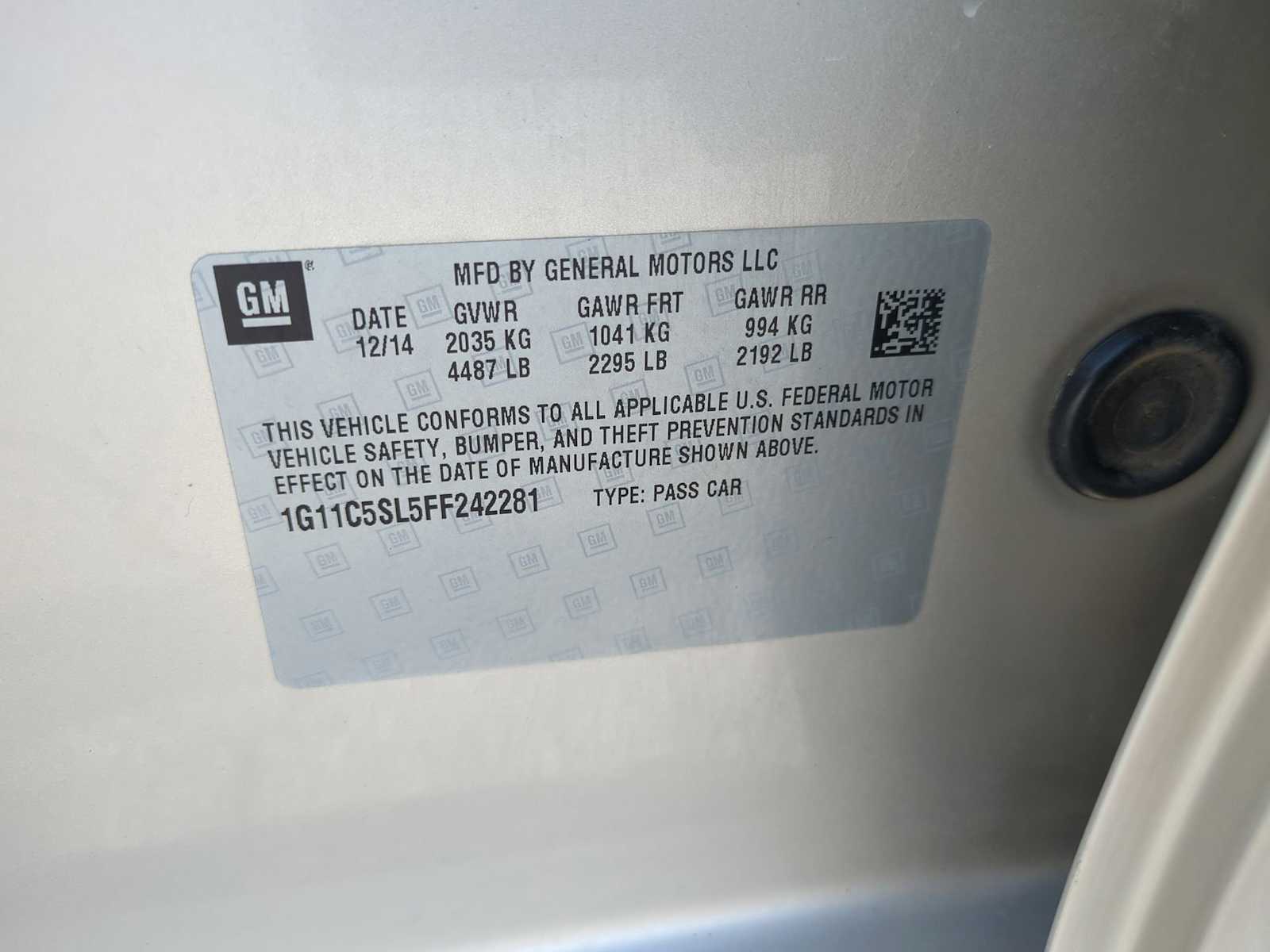 Thumbnail: 2015 Chevrolet Malibu - 31