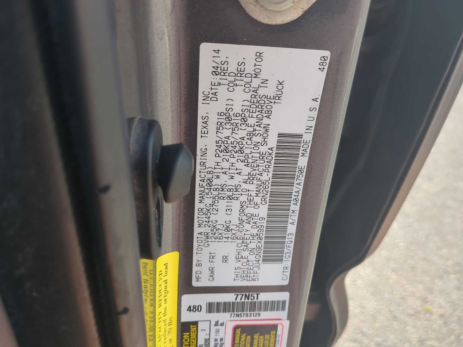 Thumbnail: 2014 Toyota Tacoma - 31