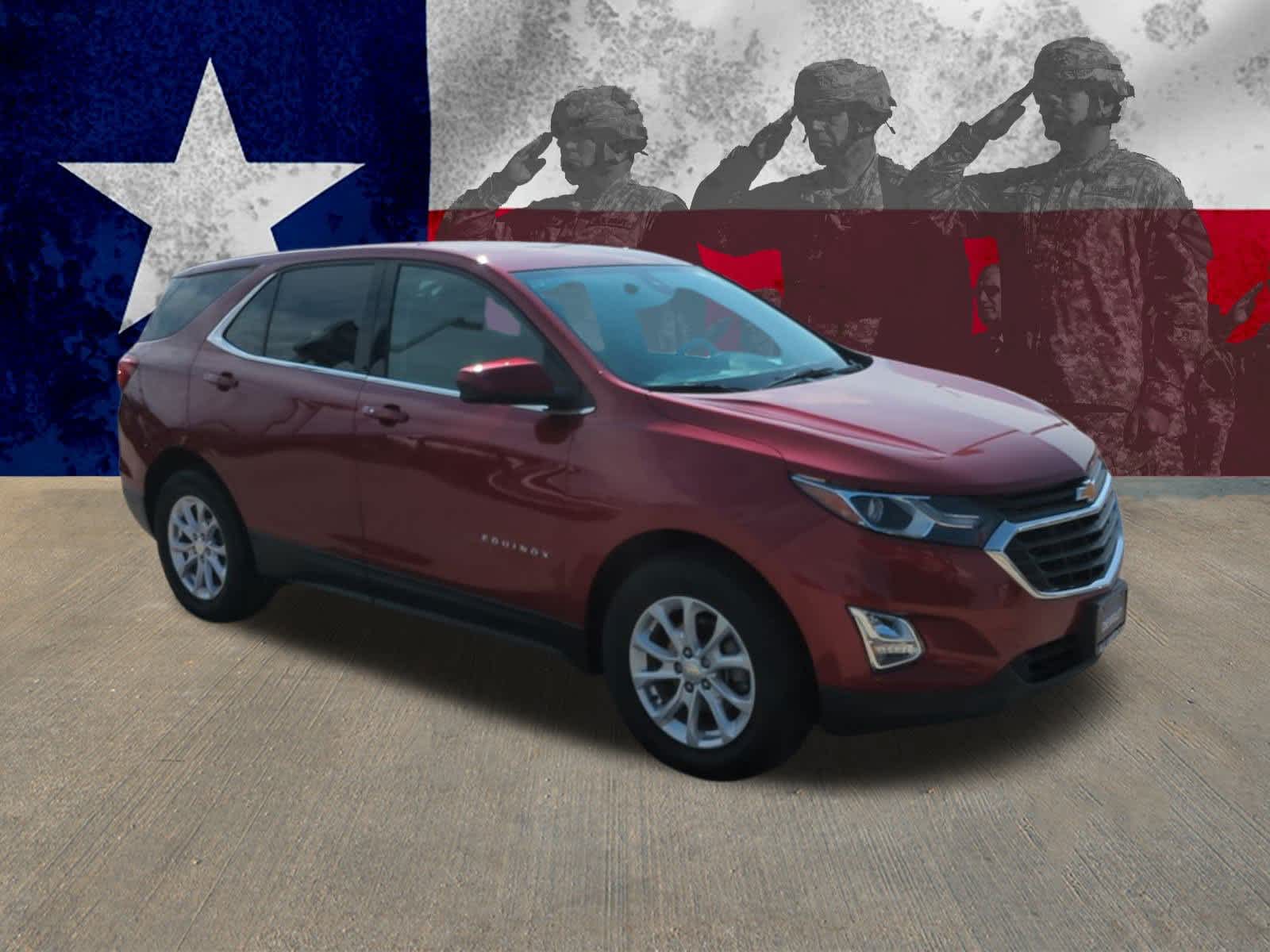 Used 2020 Chevrolet Equinox LT with VIN 3GNAXTEV6LS643673 for sale in Killeen, TX