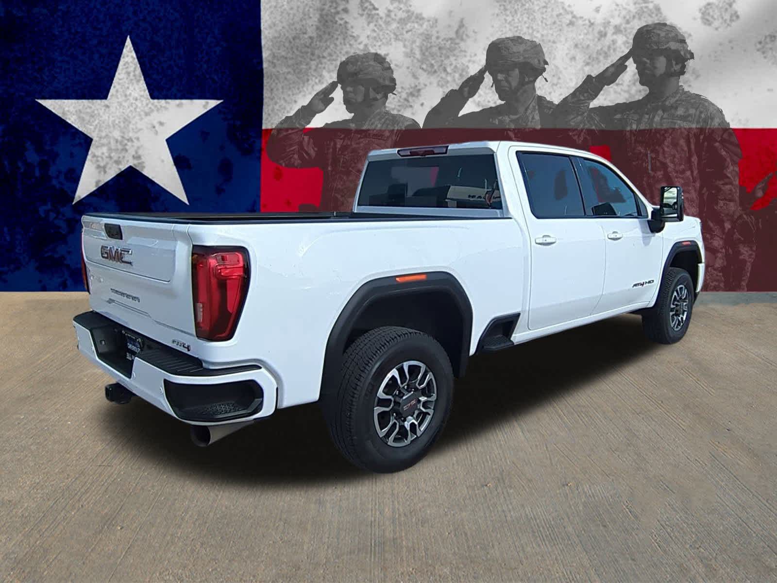 Used 2023 GMC Sierra 2500HD AT4 with VIN 1GT49PEY9PF232473 for sale in Killeen, TX