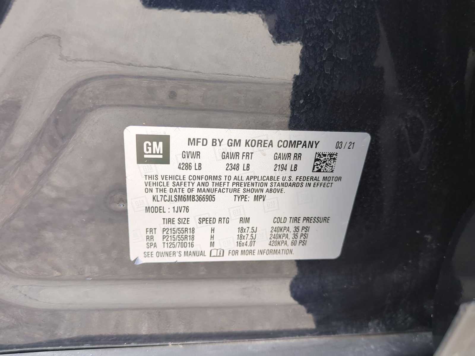 Thumbnail: 2021 Chevrolet Trax - 32