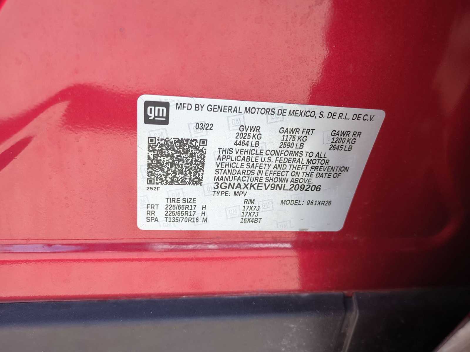 Thumbnail: 2022 Chevrolet Equinox - 34