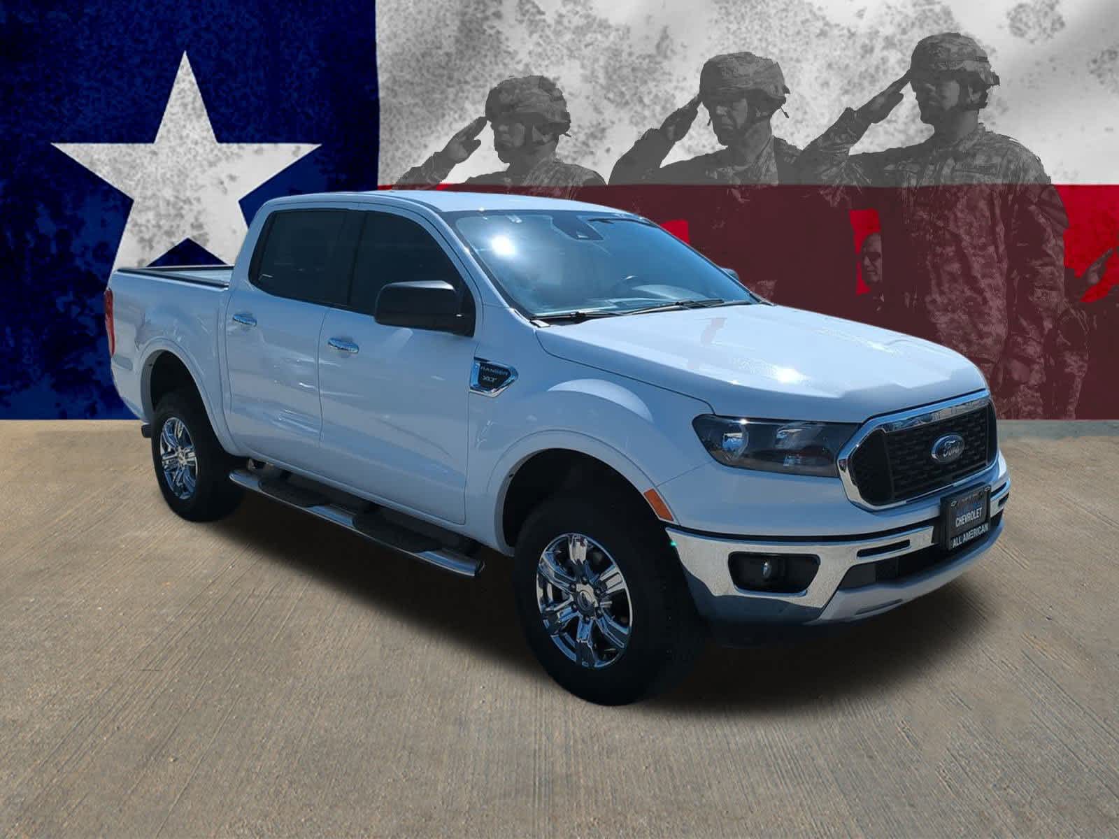 Used 2021 Ford Ranger XLT with VIN 1FTER4EH1MLE06195 for sale in Killeen, TX