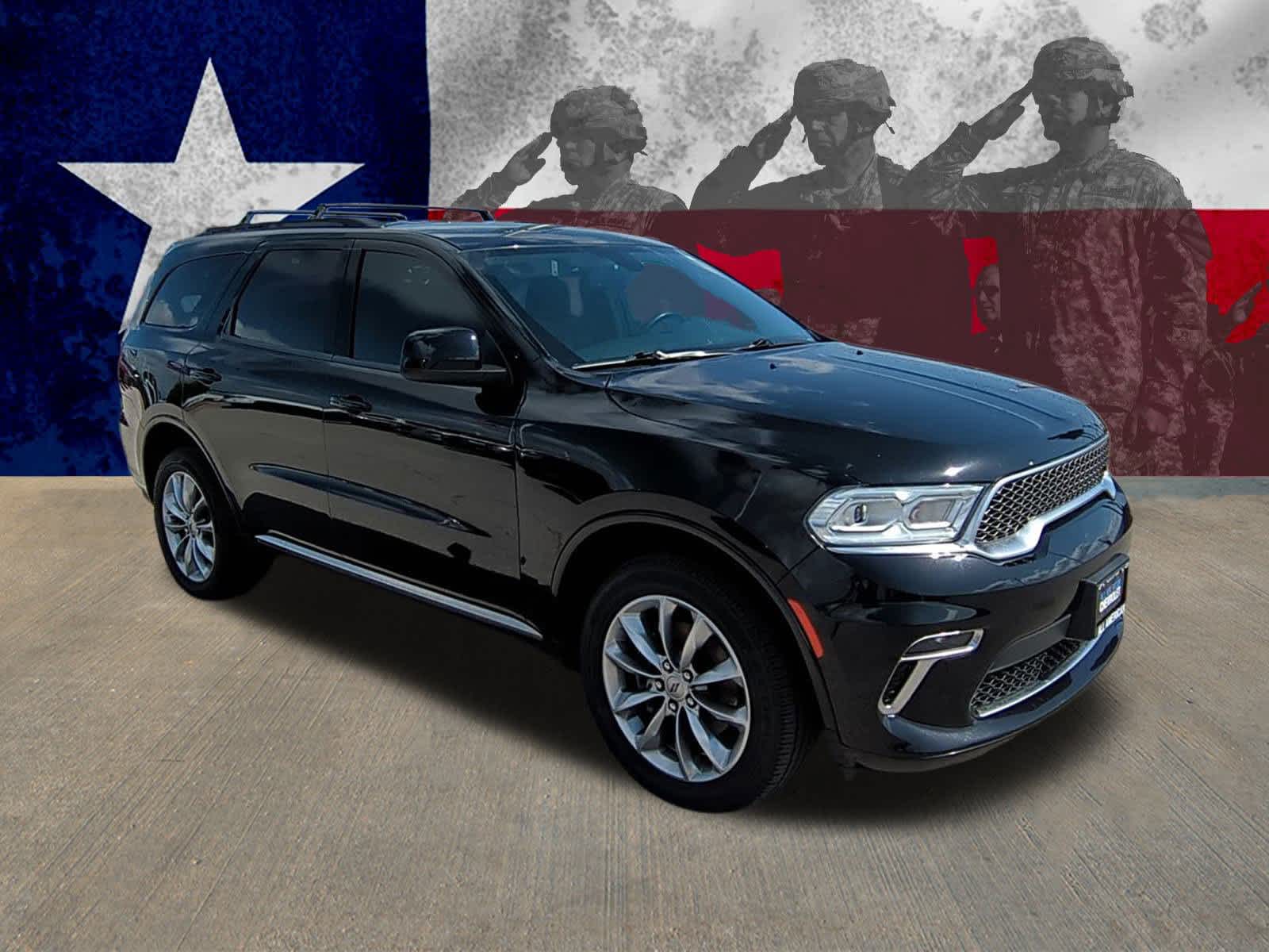 Used 2022 Dodge Durango SXT with VIN 1C4RDJAG2NC160500 for sale in Killeen, TX