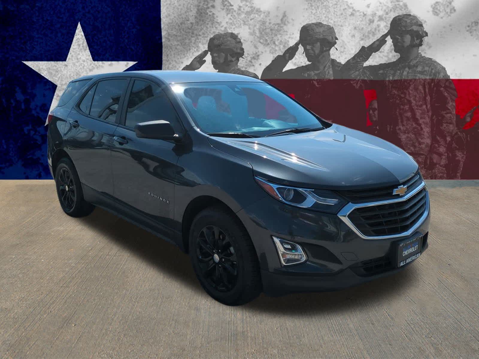 Used 2021 Chevrolet Equinox LS with VIN 2GNAXHEV8M6124797 for sale in Killeen, TX