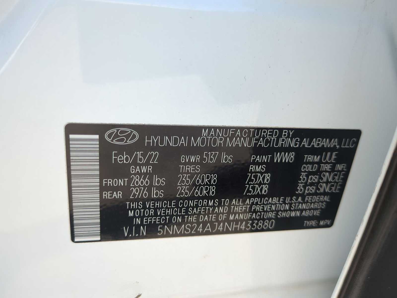 Thumbnail: 2022 Hyundai Santa Fe - 33