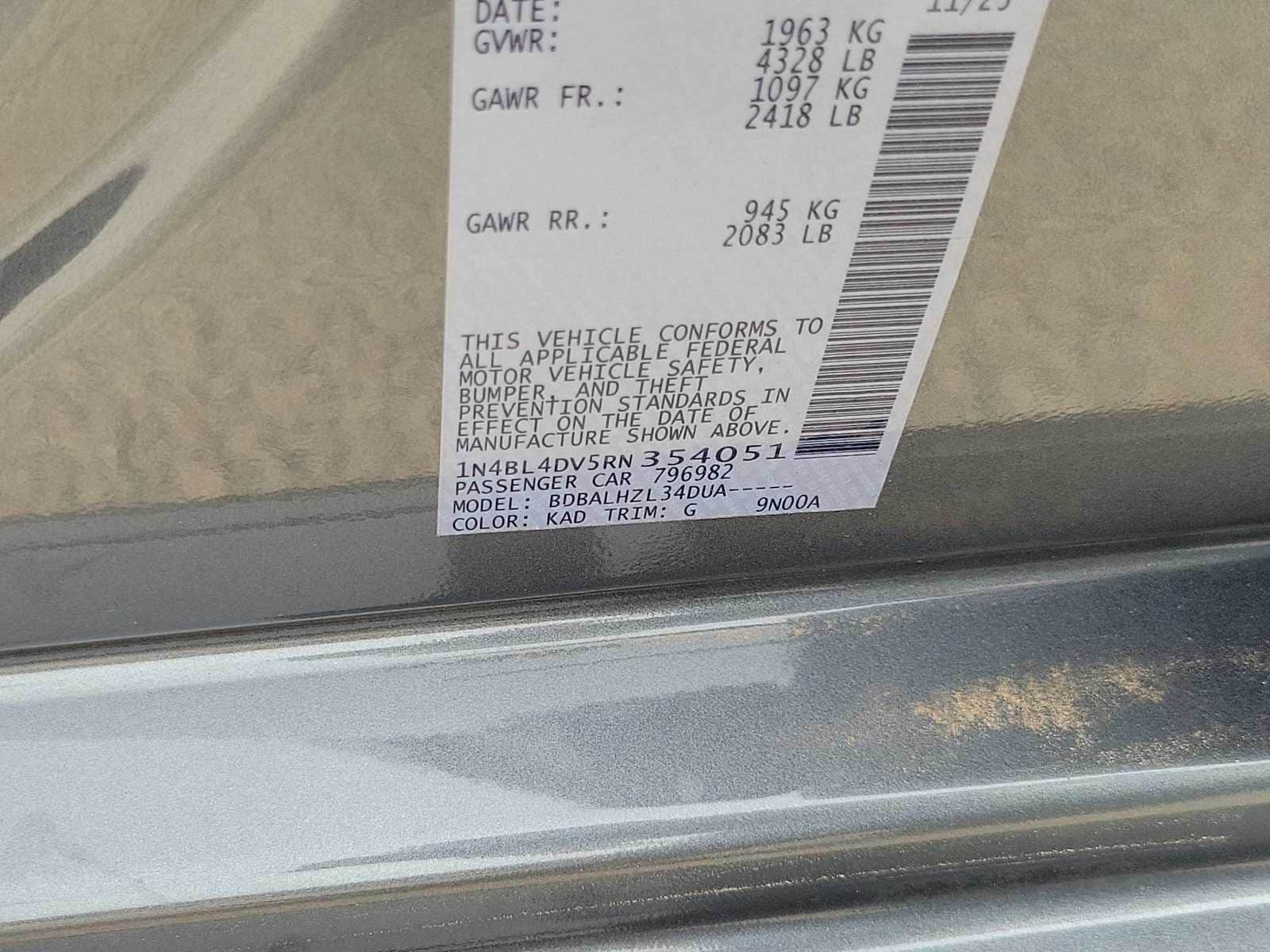 Thumbnail: 2024 Nissan Altima - 26