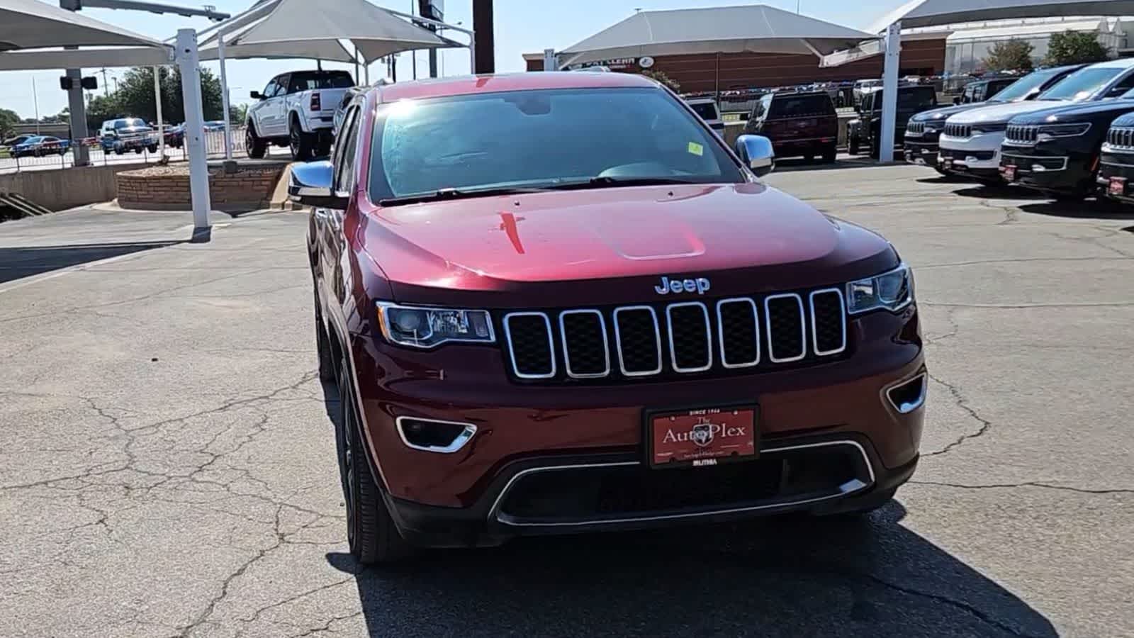 Used 2022 Jeep Grand Cherokee WK Limited with VIN 1C4RJEBG7NC180935 for sale in San Angelo, TX