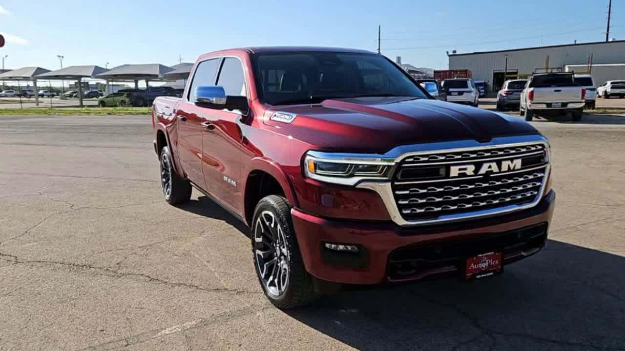 Used 2025 RAM Ram 1500 Pickup Limited Longhorn with VIN 1C6SRFHP4SN526860 for sale in San Angelo, TX