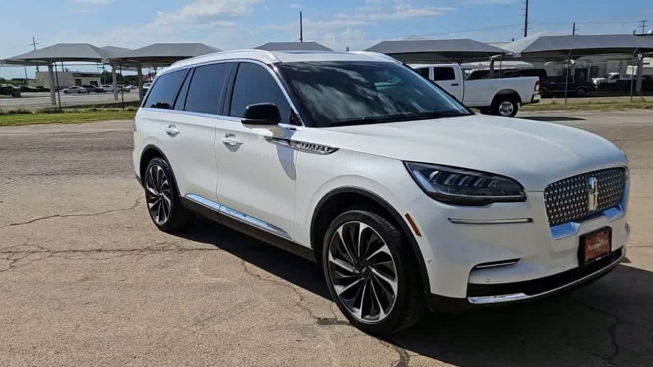 Used 2022 Lincoln Aviator Reserve with VIN 5LM5J7XC6NGL21009 for sale in San Angelo, TX