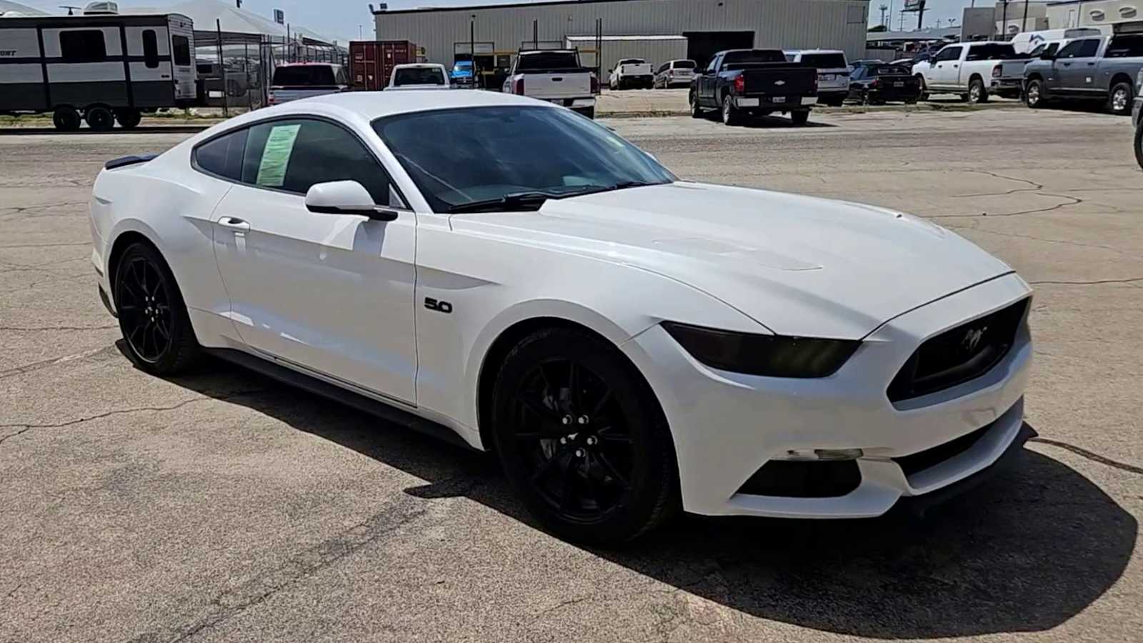 Used 2017 Ford Mustang GT Premium with VIN 1FA6P8CF7H5357961 for sale in San Angelo, TX