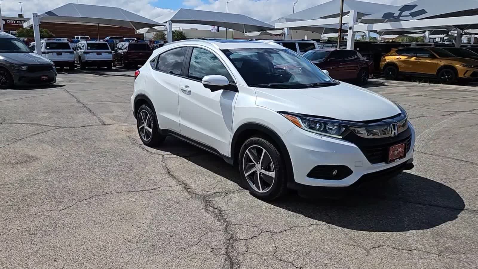 Used 2021 Honda HR-V EX with VIN 3CZRU6H58MM718830 for sale in San Angelo, TX