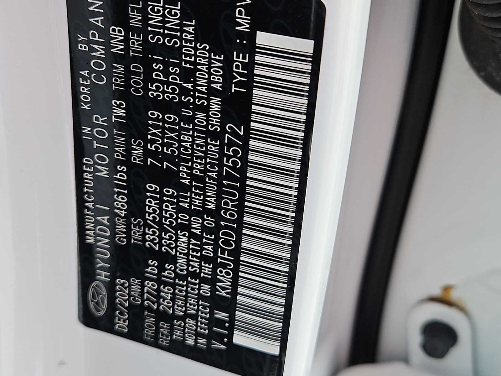 Thumbnail: 2024 Hyundai Tucson - 25