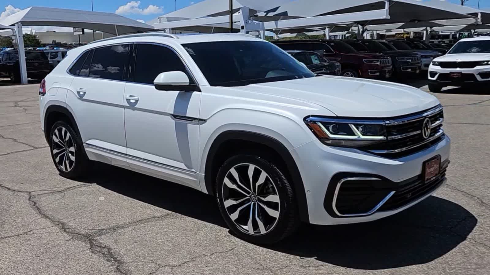 Used 2022 Volkswagen Atlas Cross Sport SEL Premium R-Line with VIN 1V2FE2CA8NC207963 for sale in San Angelo, TX