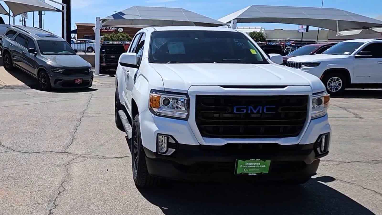 Certified 2021 GMC Canyon Elevation with VIN 1GTG5CEN0M1110715 for sale in San Angelo, TX