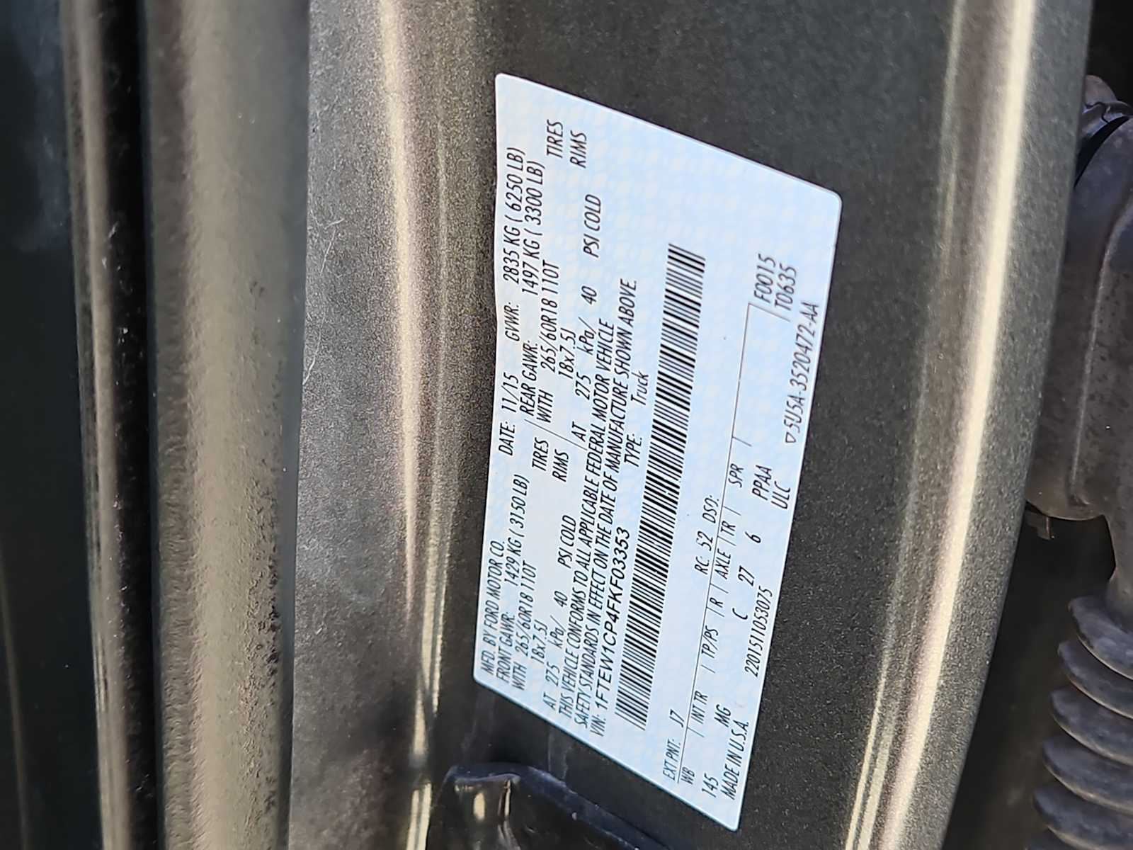 Thumbnail: 2015 Ford F-150 - 15