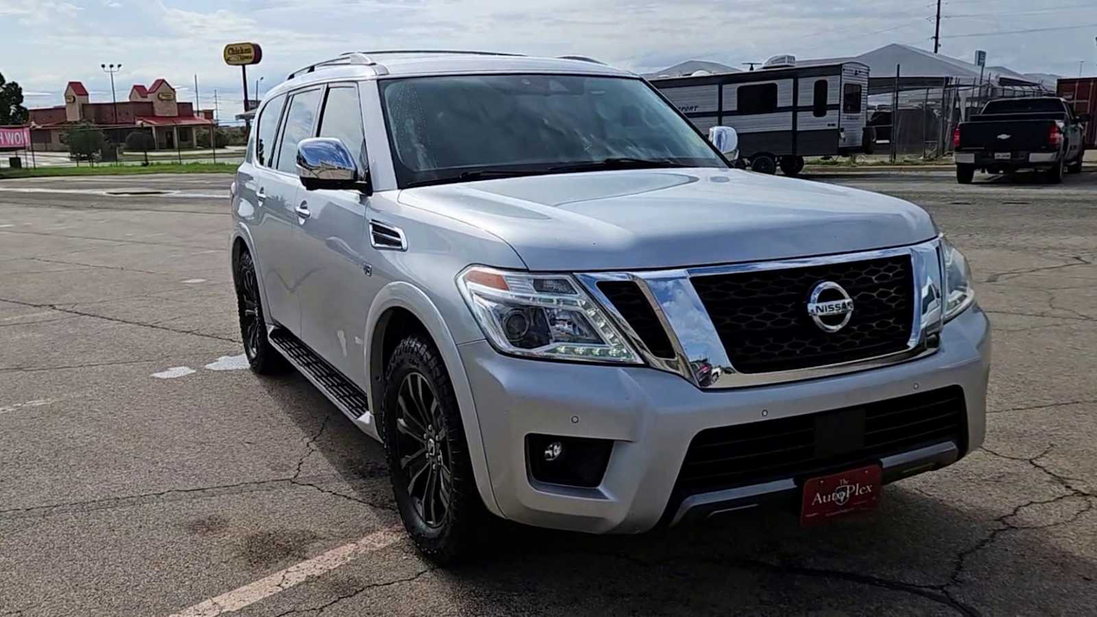 Used 2019 Nissan Armada Platinum with VIN JN8AY2NF1K9350763 for sale in San Angelo, TX