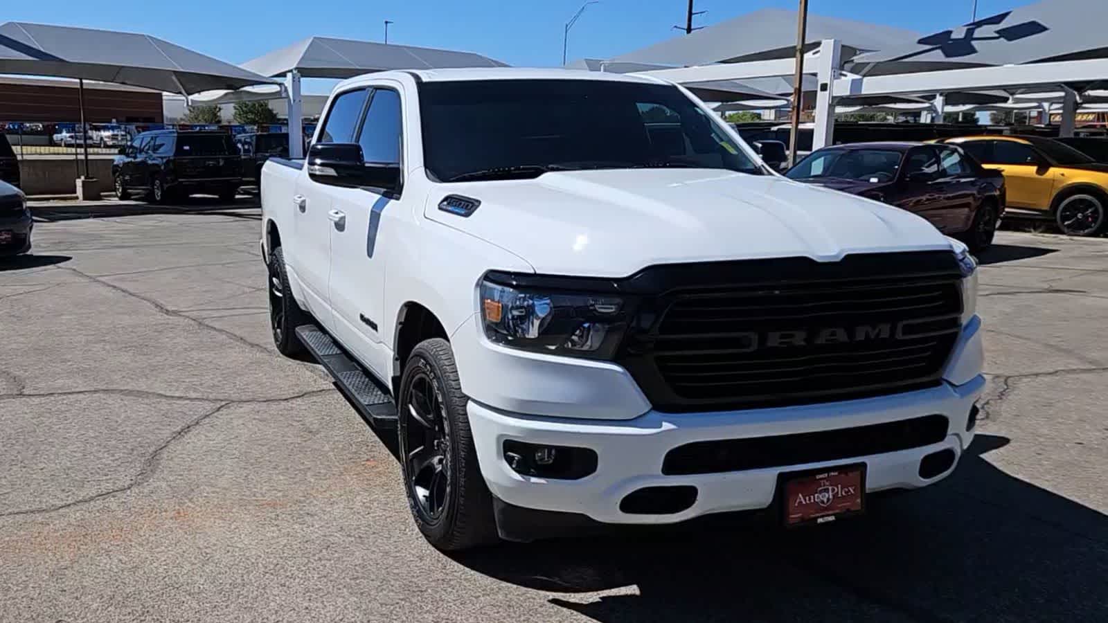 Used 2021 RAM Ram 1500 Pickup Big Horn/Lone Star with VIN 1C6SRFFT0MN678184 for sale in San Angelo, TX