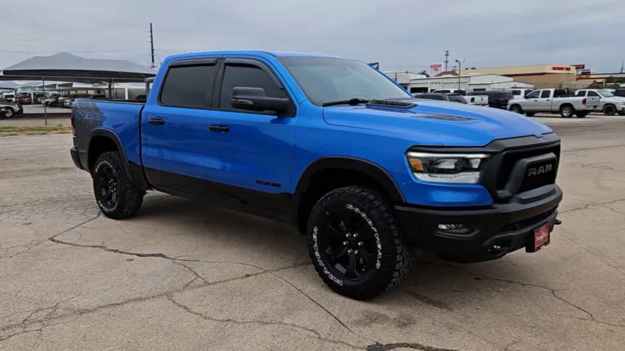 Used 2023 RAM Ram 1500 Pickup Rebel with VIN 1C6SRFLT9PN598505 for sale in San Angelo, TX