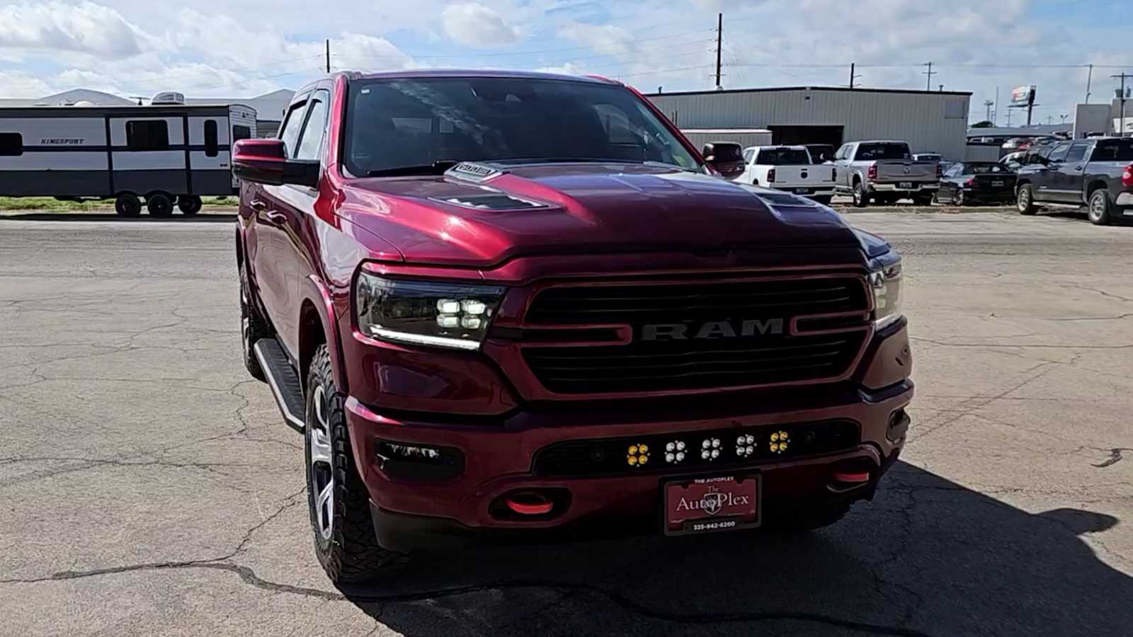 Used 2022 RAM Ram 1500 Pickup Laramie with VIN 1C6RREJT6NN209487 for sale in San Angelo, TX