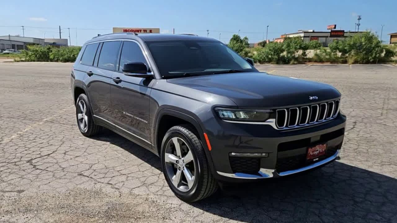 Used 2021 Jeep Grand Cherokee L Limited with VIN 1C4RJKBG3M8146555 for sale in San Angelo, TX