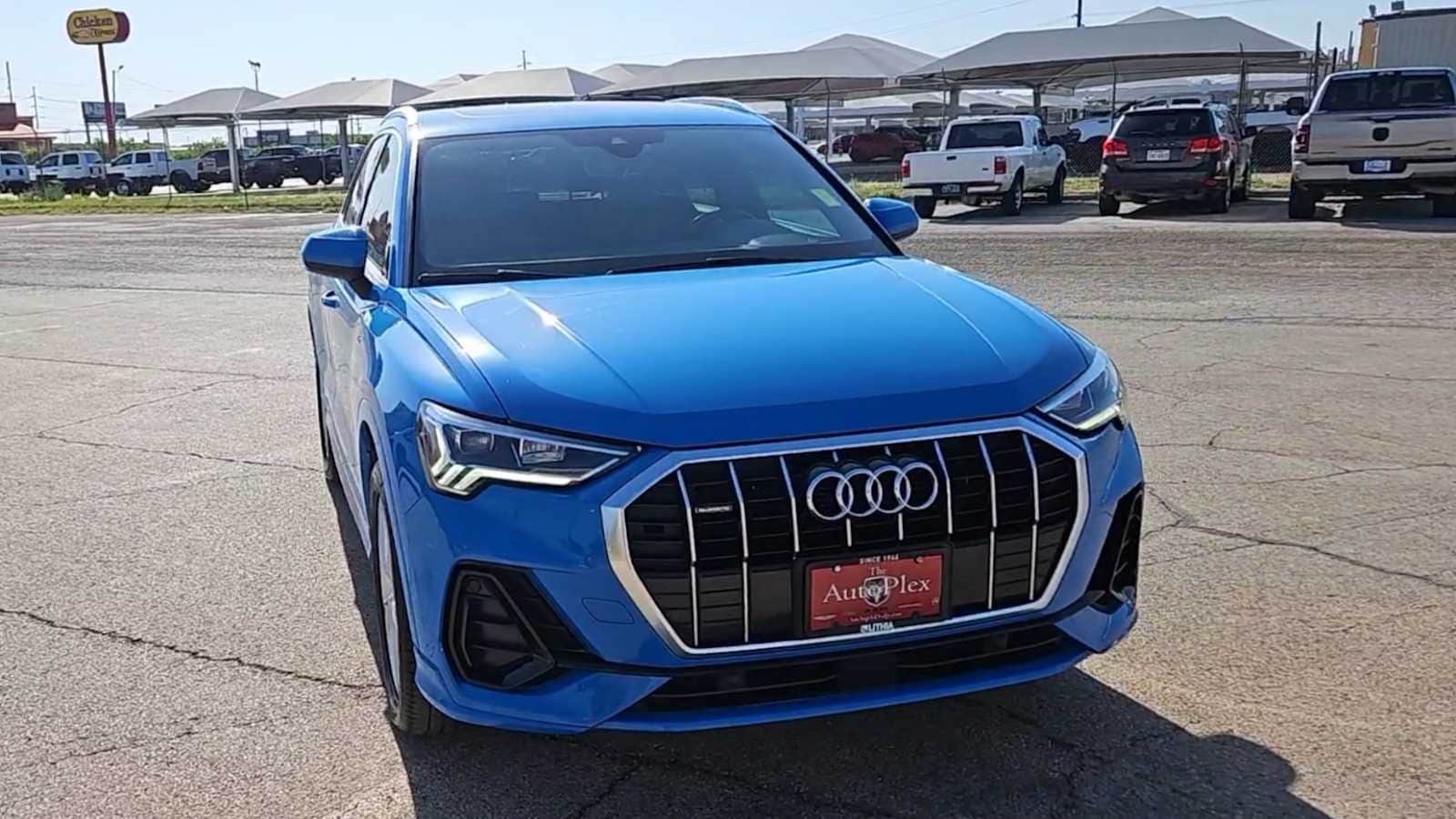 Used 2020 Audi Q3 S Line Premium Plus with VIN WA1EECF34L1023316 for sale in San Angelo, TX