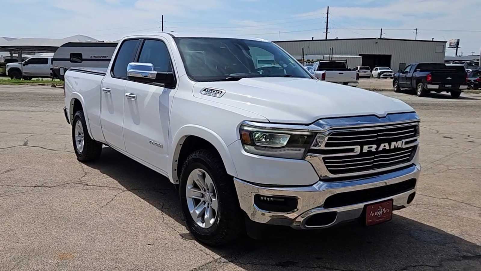 Used 2020 RAM Ram 1500 Pickup Laramie with VIN 1C6RREDT0LN121172 for sale in San Angelo, TX