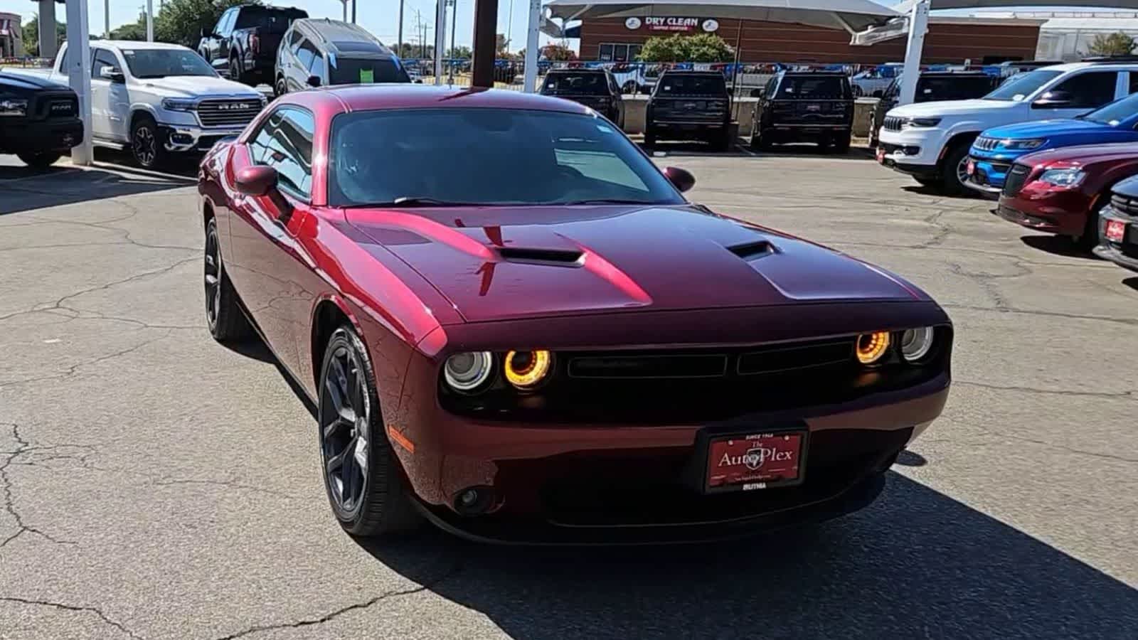 Used 2021 Dodge Challenger SXT with VIN 2C3CDZAG5MH641457 for sale in San Angelo, TX