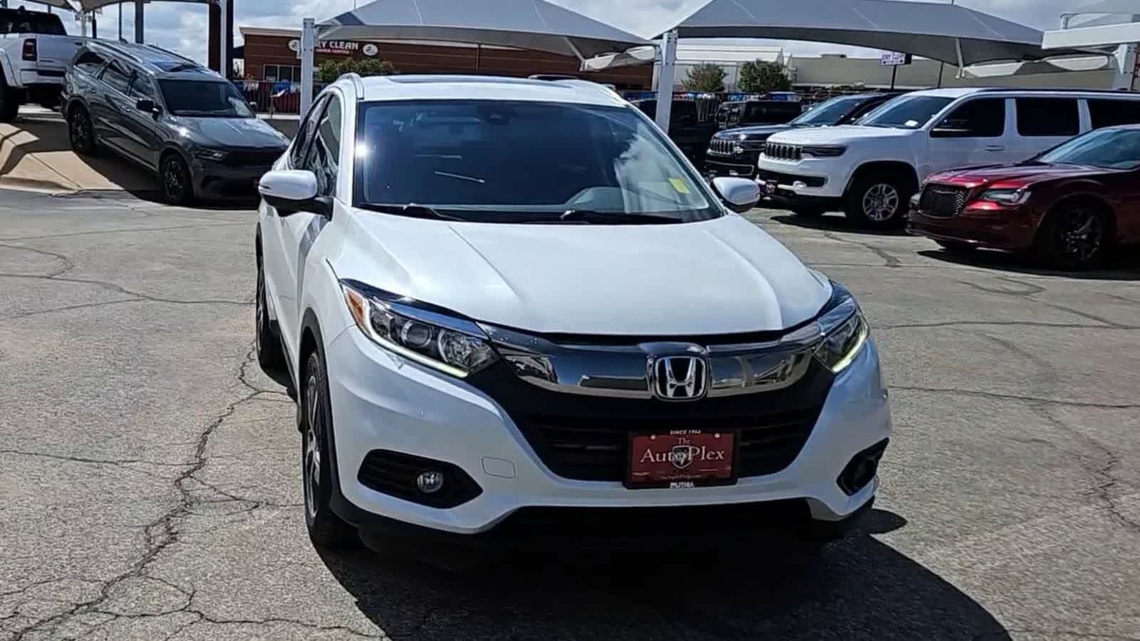 Certified 2021 Honda HR-V EX with VIN 3CZRU6H58MM718830 for sale in San Angelo, TX