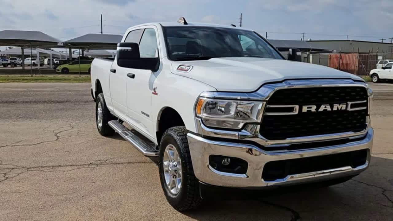 Used 2024 RAM Ram 2500 Pickup Big Horn with VIN 3C6UR5DL9RG156238 for sale in San Angelo, TX