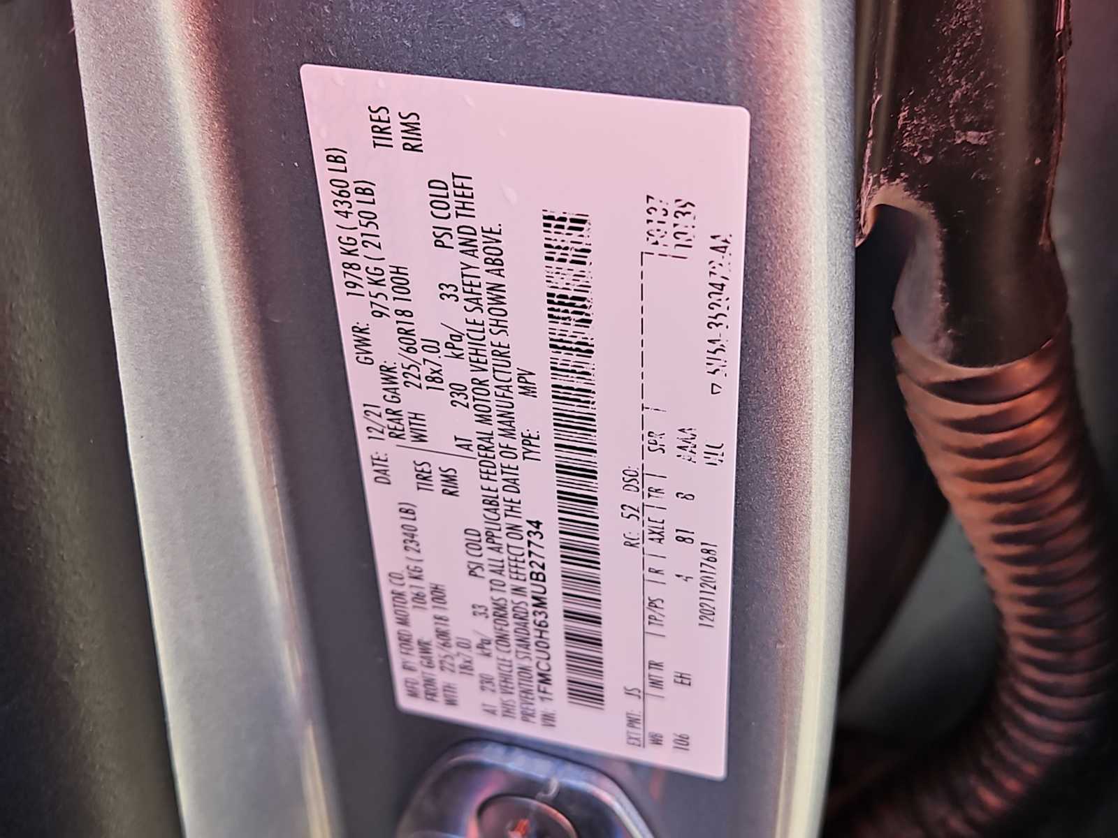 Thumbnail: 2021 Ford Escape - 25