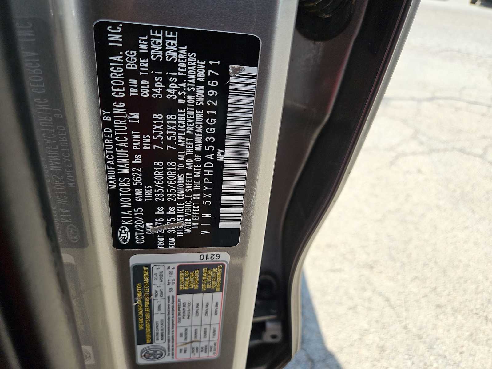 2016 Kia Sorento EX 29